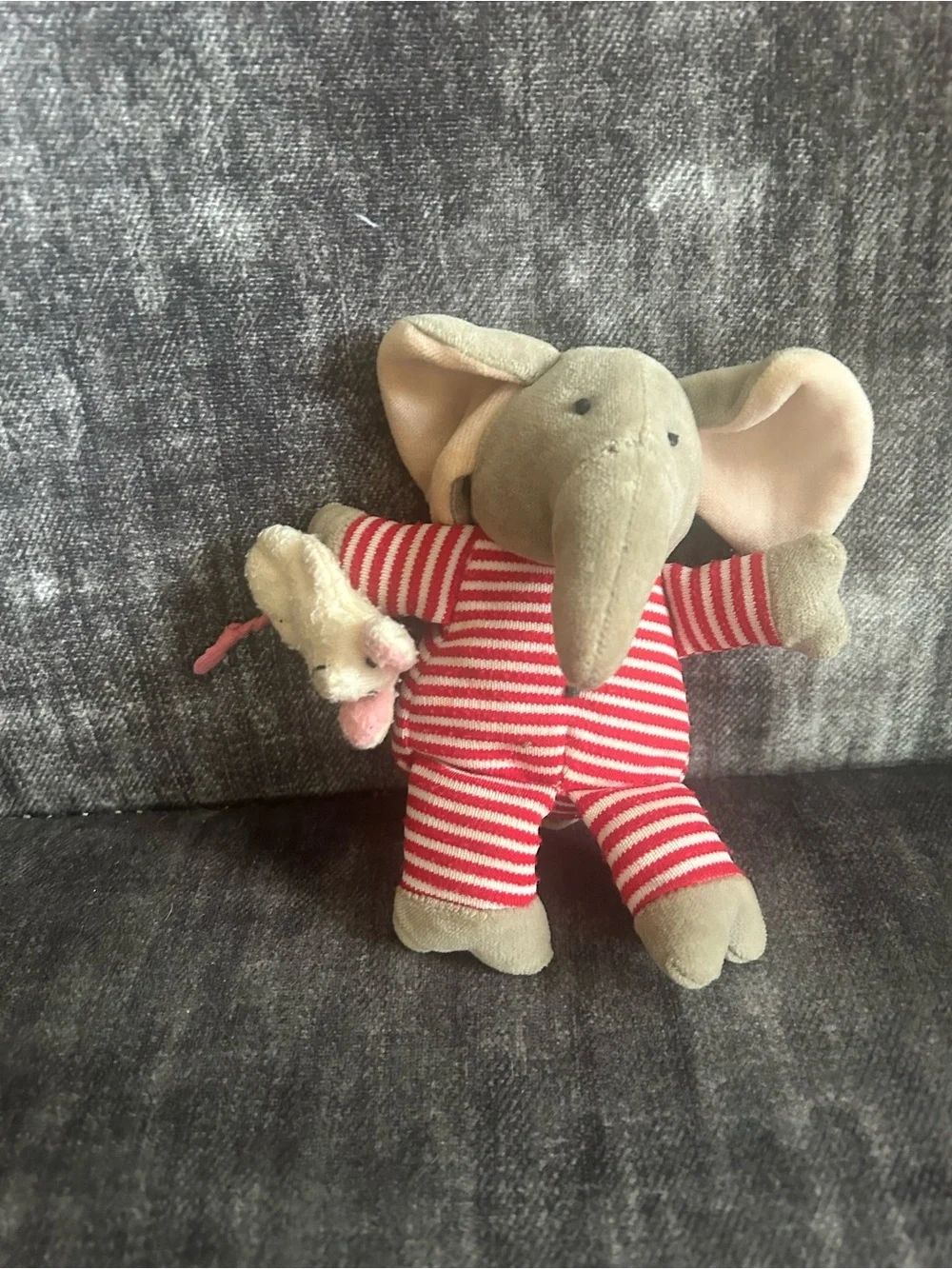 Jellycat bunny attached